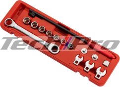 EE-004-1 Serpentine Belt Tool Set w/ Gear Ratcheting