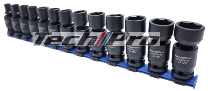 SK-003 - Impact Swivel Socket Set - 13 pcs