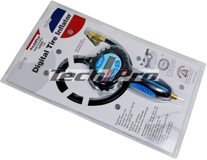 TW-010  Precision Tire Gauge / Inflator - Digital