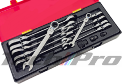 RW-004-1 Flexible Gear Wrench Set - 14 pcs
